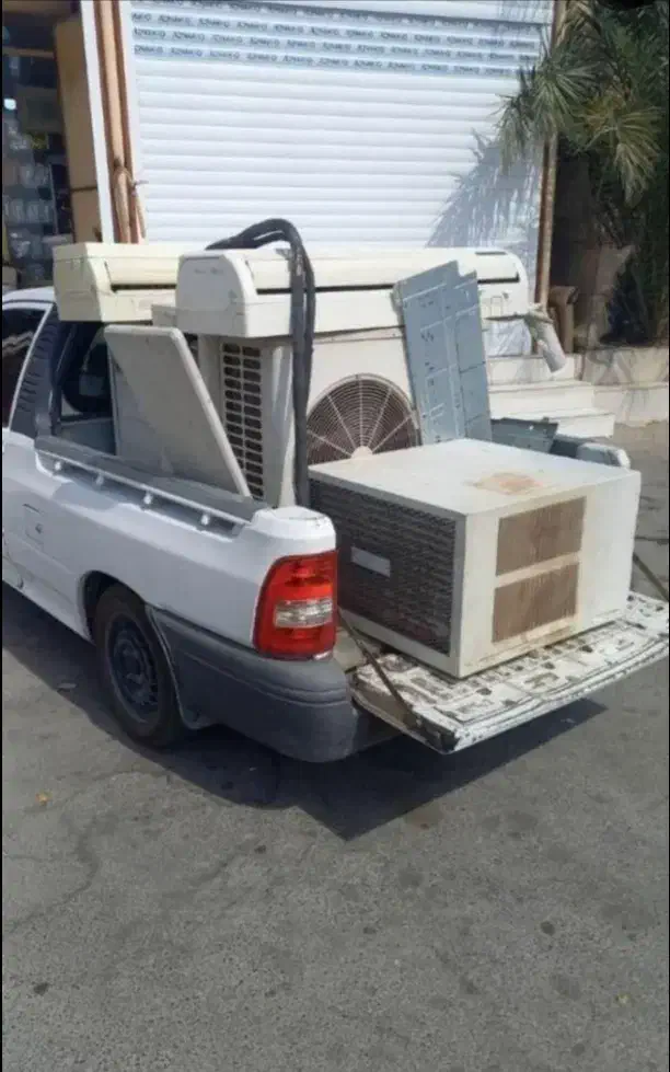 فروش وخریدار اسپیلت سوخته، کولرگازی سوخته|کولر گازی و فنکوئل|شیراز, ریشمک|دیوار