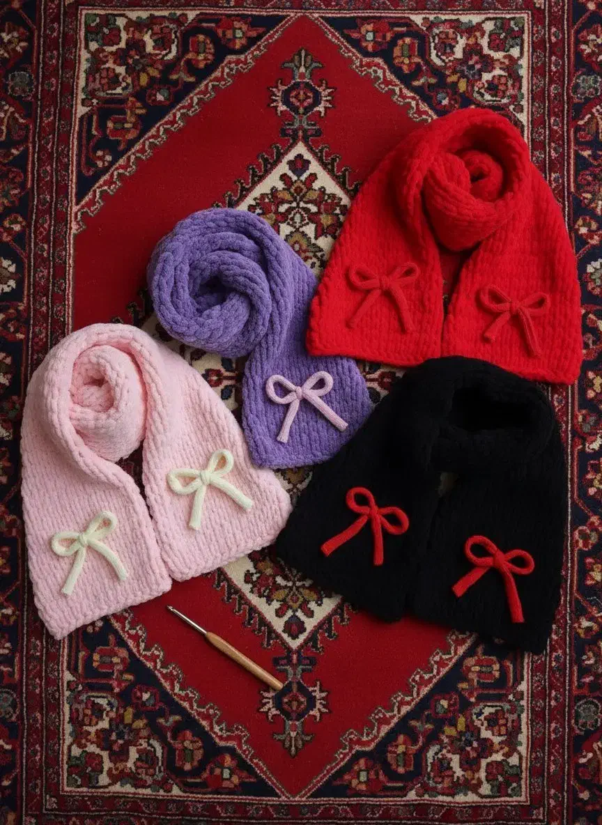 شالگردن مخمل دستبافت|لباس|رباط‌کریم, رباط‌کریم|دیوار