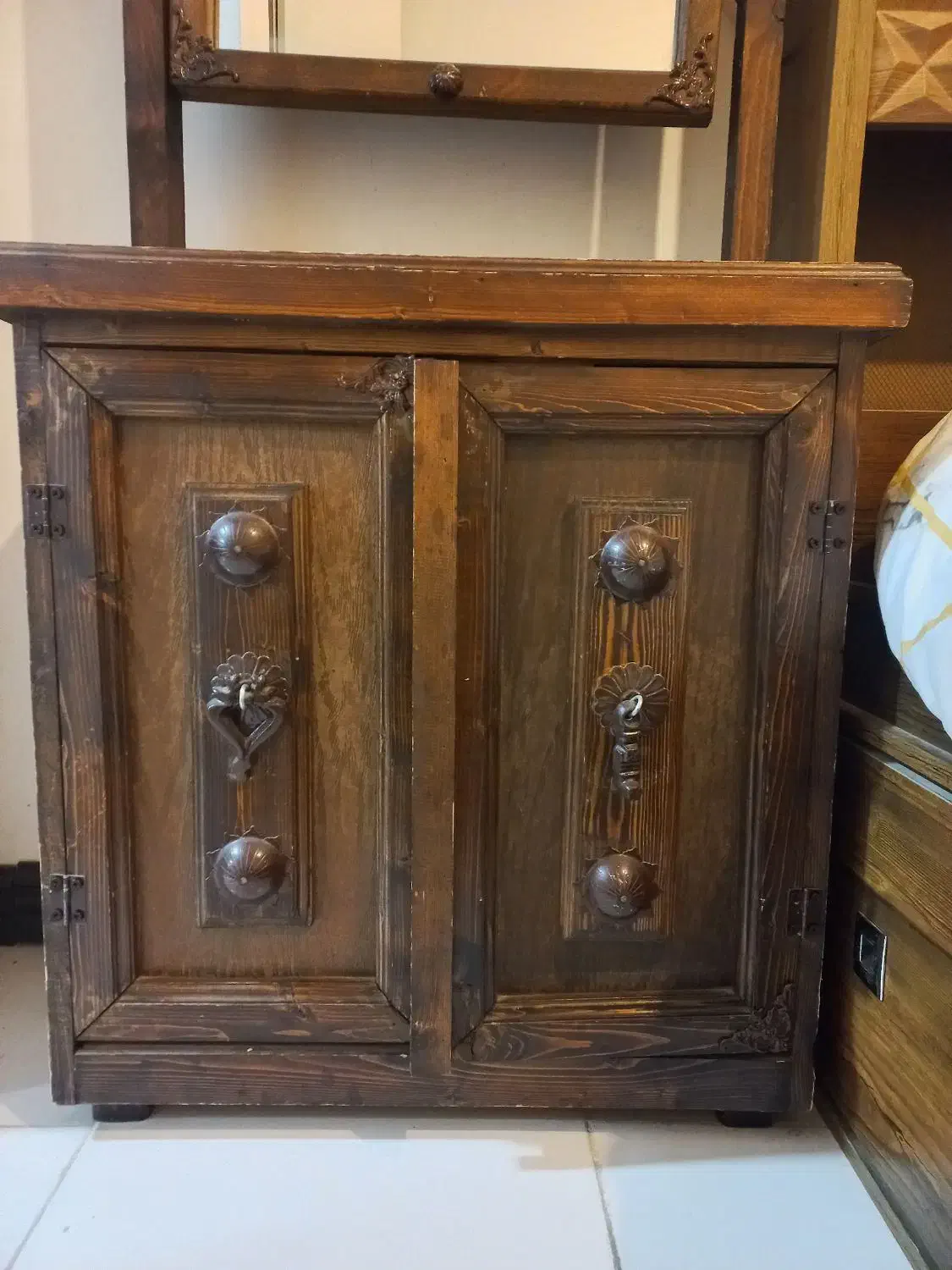 جاکفشی اینه دار|جاکفشی، کمد، دراور|ماهدشت, |دیوار