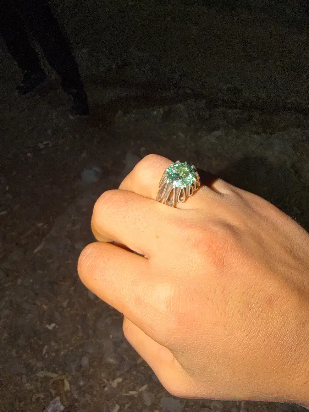 انگشتر موزانایت (روسی)|جواهرات|دزفول, |دیوار