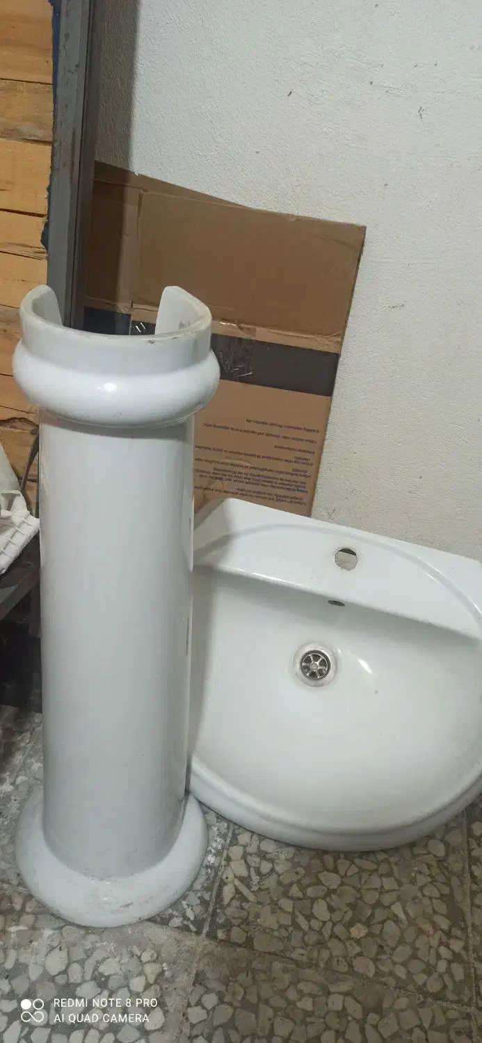 روشویی سرامیکی درجه یک|لوازم سرویس بهداشتی|اندیشه, اندیشه فاز ۵|دیوار