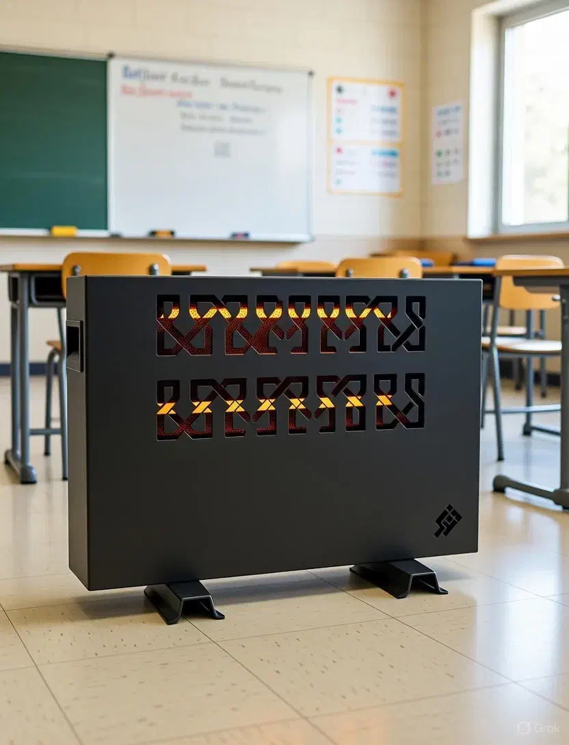 بخاری برقی ۳۰۰۰ وات واقعی مناسب ۸۰ متر فضا|بخاری، هیتر، شومینه|بومهن, |دیوار