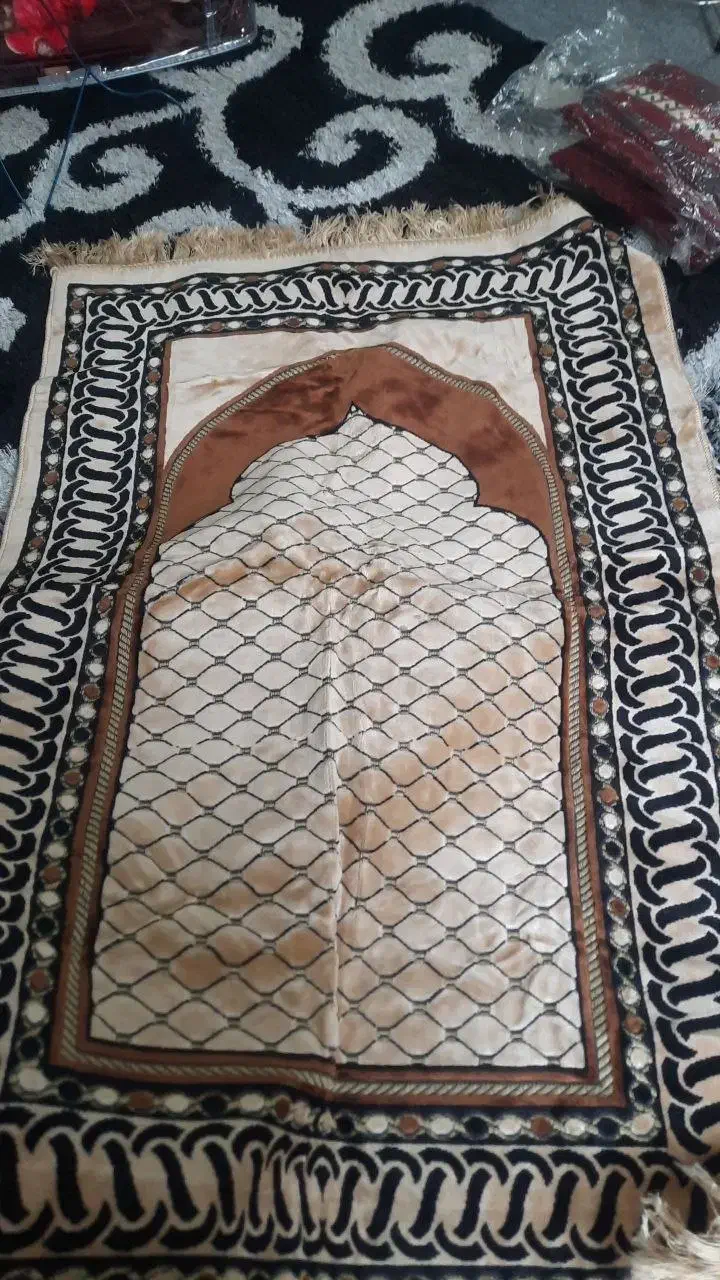 جانمازی مخمل جنس ترک|صنایع دستی و سایر لوازم تزئینی|گنبد کاووس, |دیوار