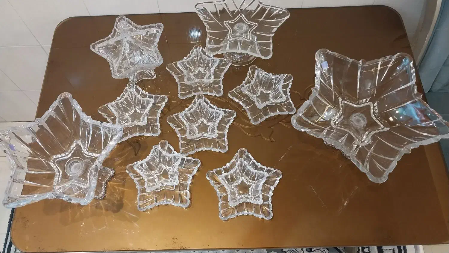 سرویس کریستال والتر فنجان قمقمه سینی ظروف ظرف|ظروف سرو و پذیرایی|کرج, اتحاد|دیوار