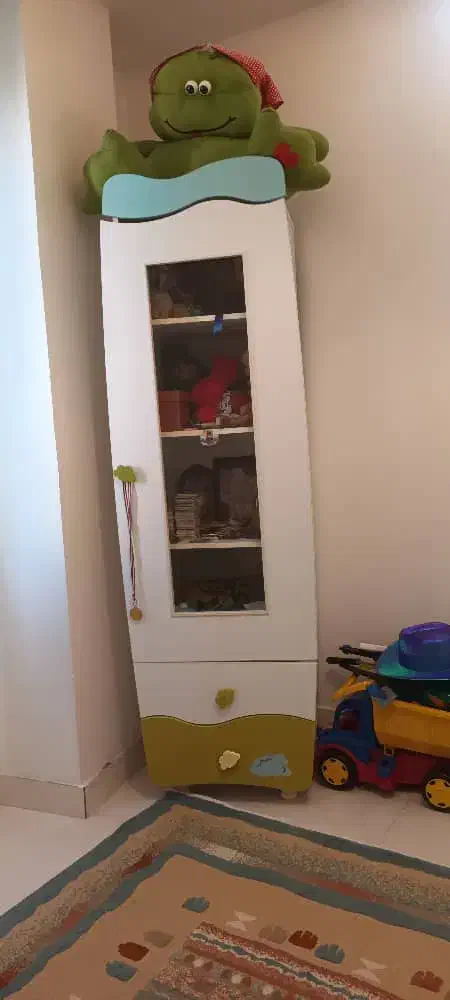 سرویس خواب کودک آپادانا تمام MDF + فرش کودک|تخت و سرویس خواب|صومعه‌سرا, |دیوار