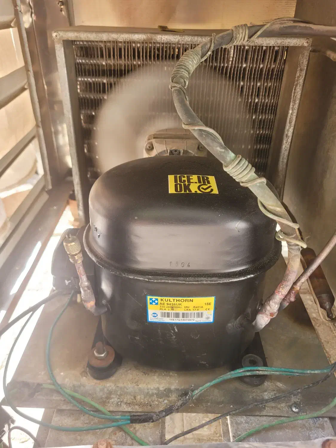 یخچال استیل ویترین دار|یخچال و فریزر|پردیس, فاز ۱|دیوار