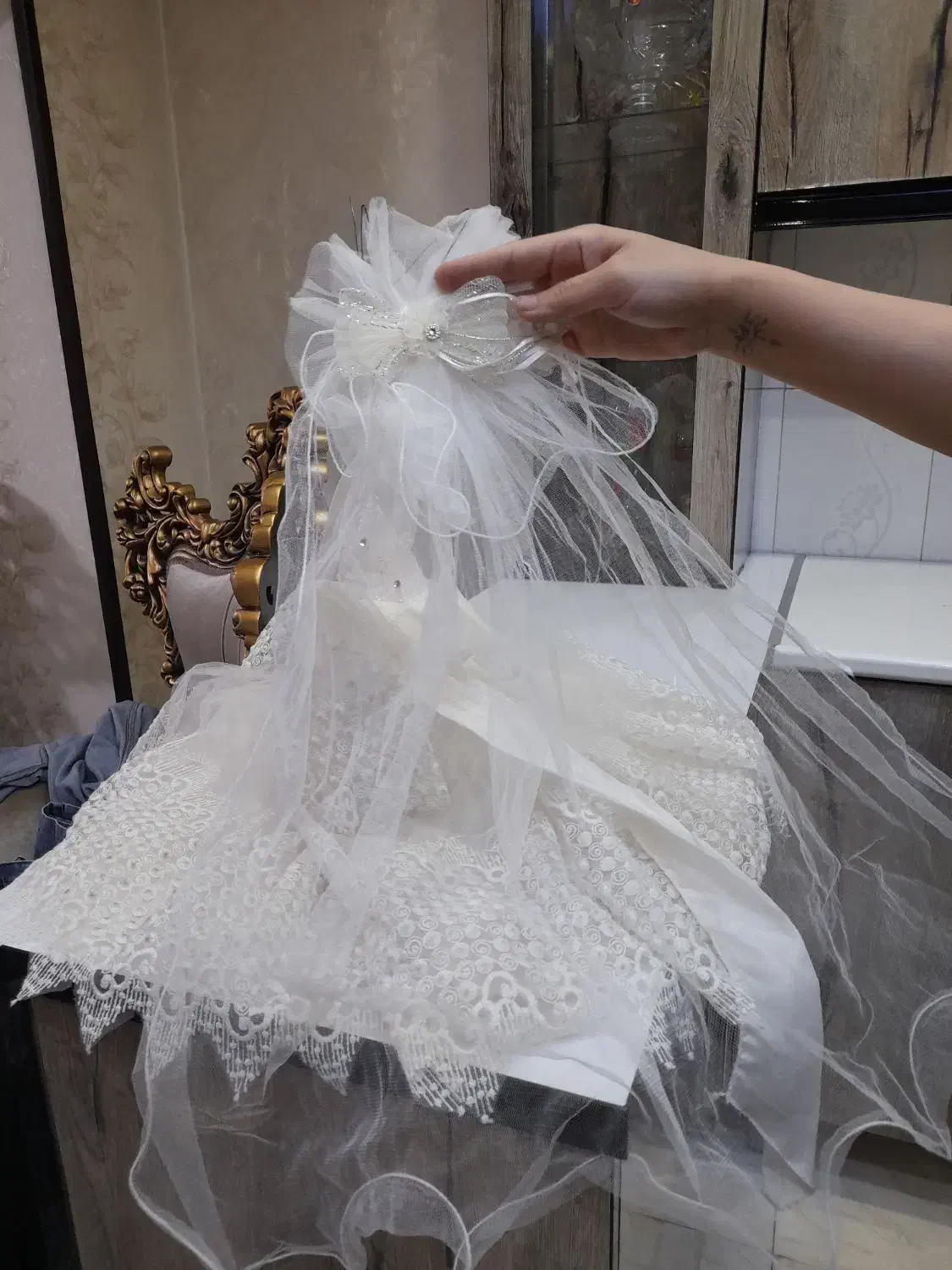 لباس عروس دخترونه|لباس|گلستان (تهران), |دیوار