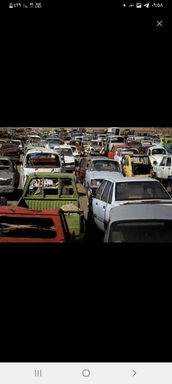 فرسوده سوخته تصادفی|خودرو سواری و وانت|ملایر, |دیوار