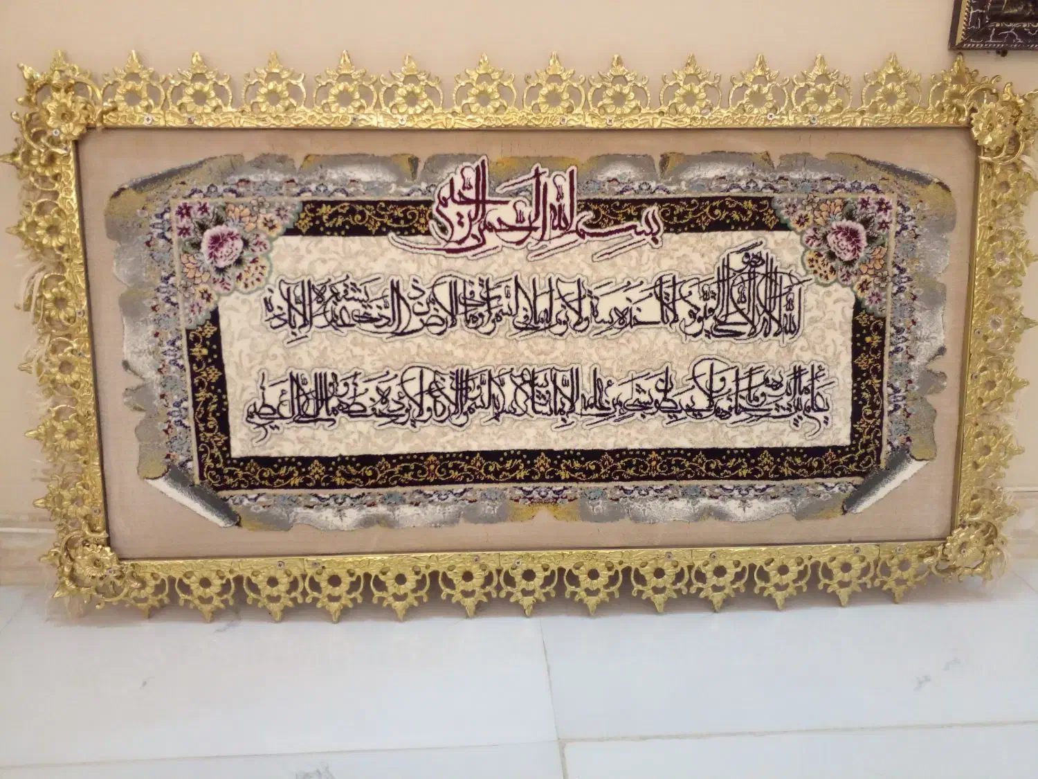 تابلو فرش برنز|تابلو فرش|کرمانشاه, |دیوار