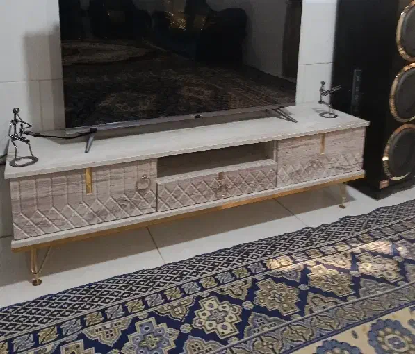 ست کامل آینه کنسول میز تی وی و جاکفشی|مبلمان خانگی و میز عسلی|چهارباغ, |دیوار