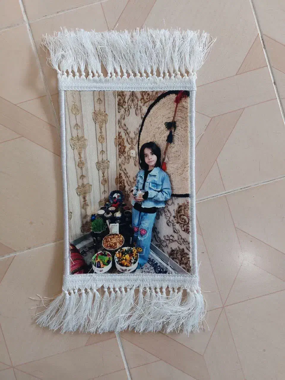 تابلو فرش بیدگل|تابلو فرش|لردگان, |دیوار