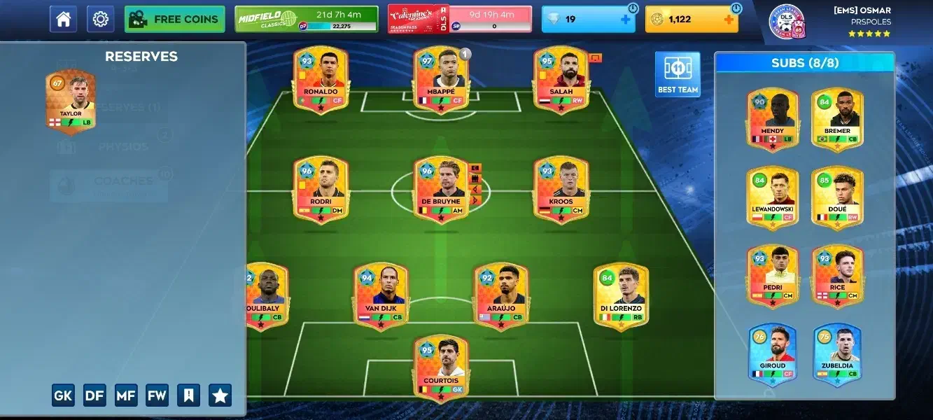 اکانت دریم لیگ|کنسول، بازی ویدئویی و آنلاین|بجنورد, |دیوار