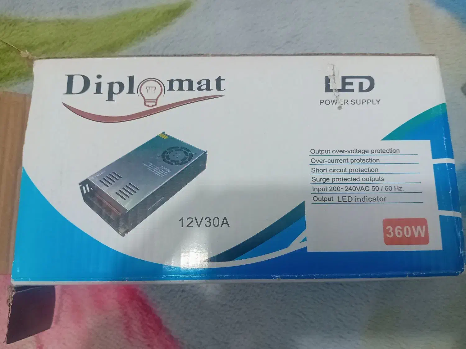 ال ای دی ۱۲وات|ریسه و چراغ تزئینی|ایلام, |دیوار