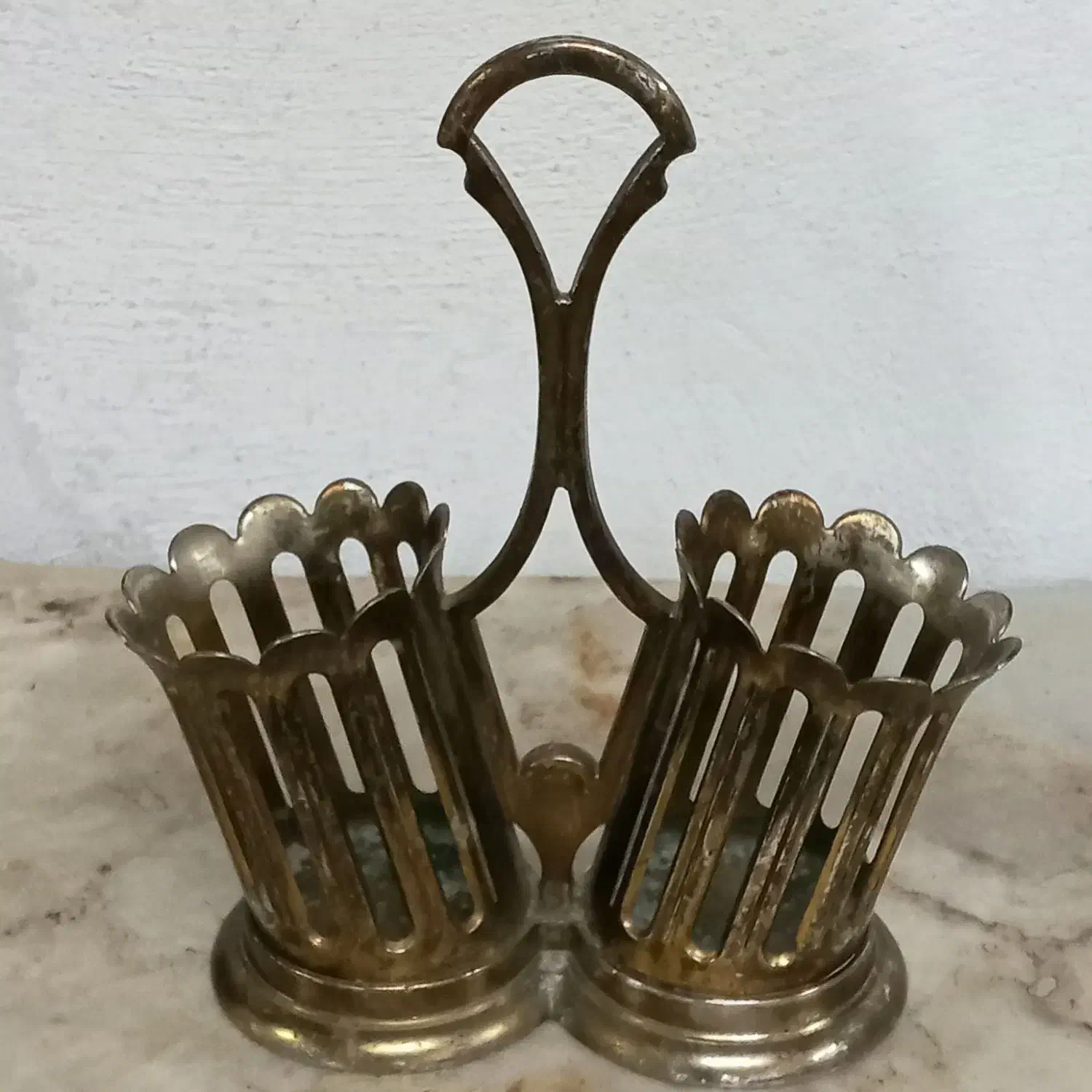 ظرف کارد و چنگال برنزی|صنایع دستی و سایر لوازم تزئینی|بندر انزلی, کوی واحدی|دیوار