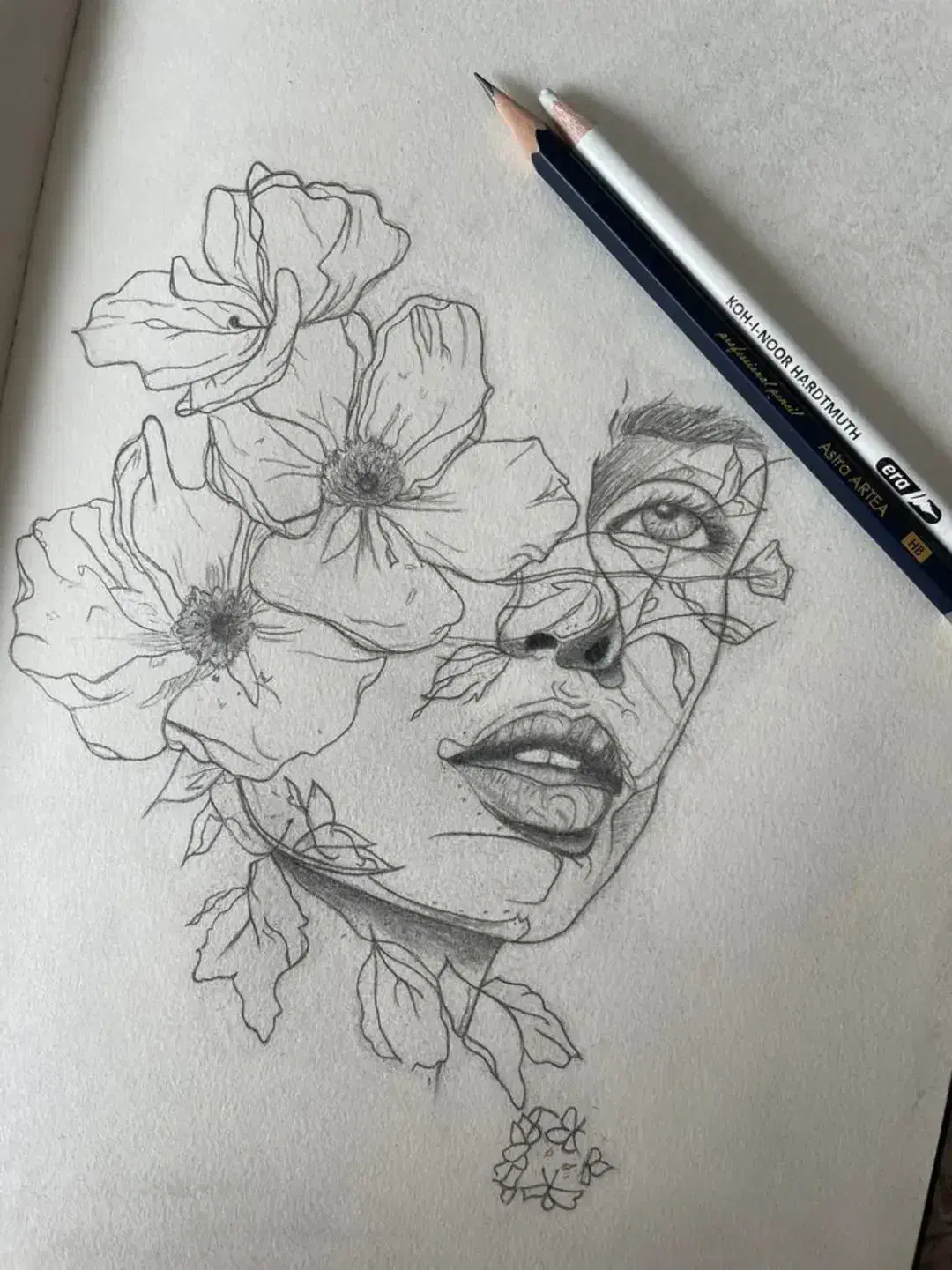 سیاه قلم با زغال|تابلو، نقاشی، عکس|مسجد سلیمان, |دیوار