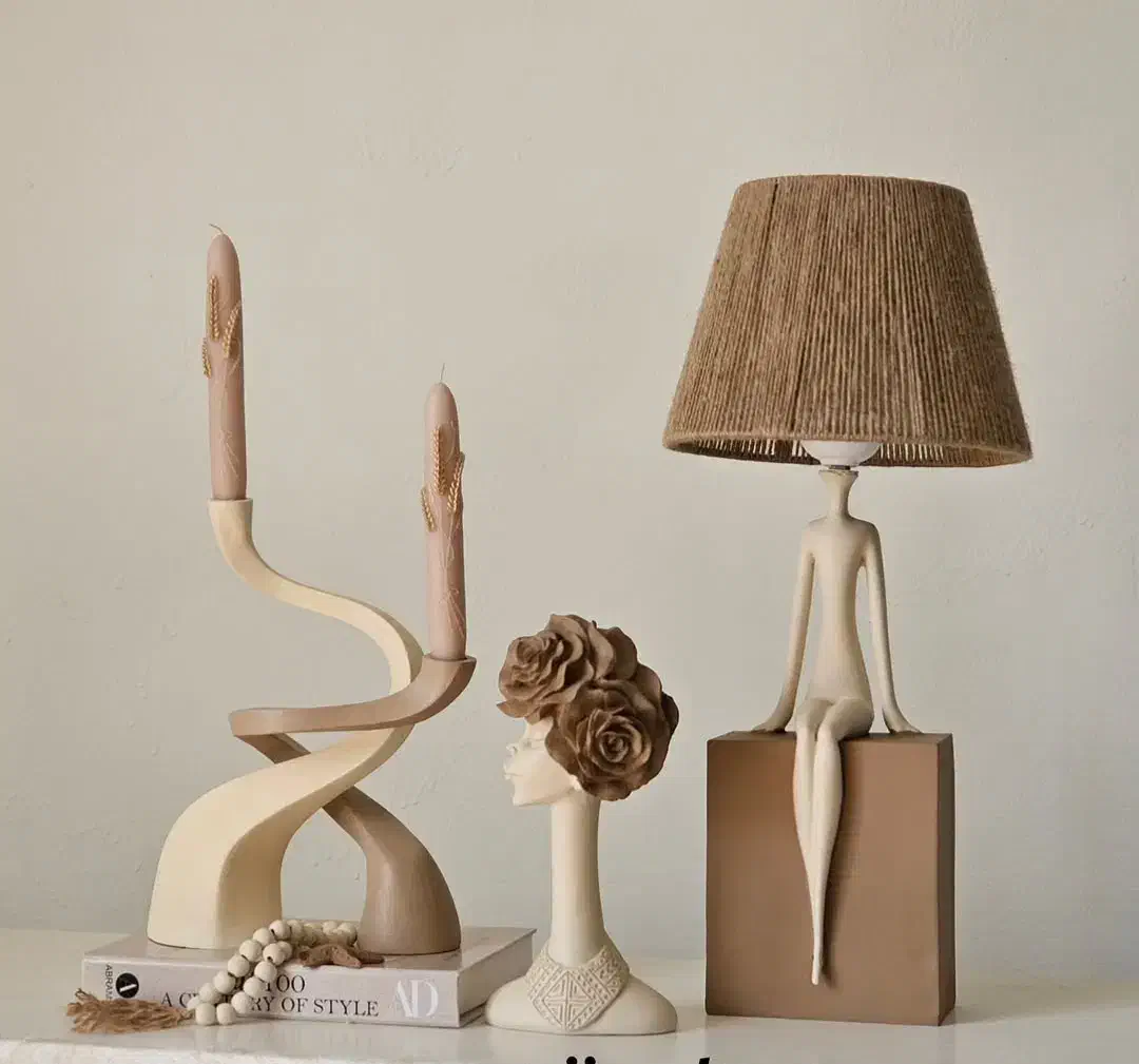 دکوری،آباژور،جاشمعی،یلدایی|چراغ خواب و آباژور|زنجان, |دیوار