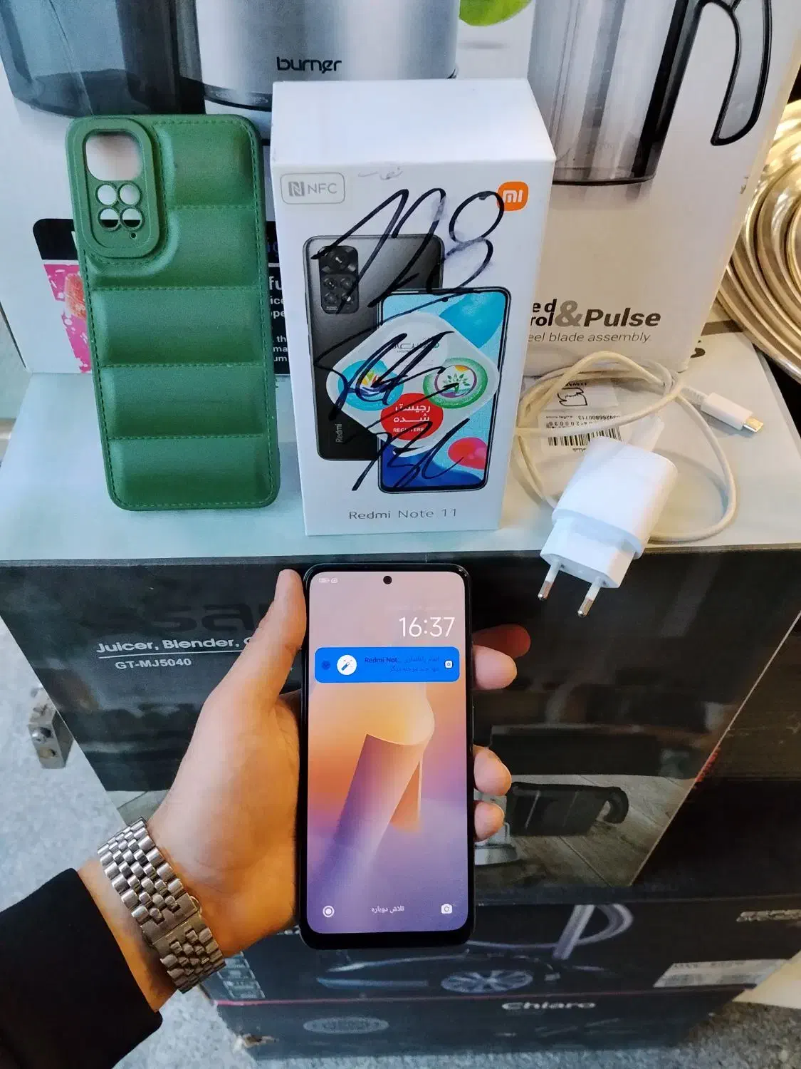 گوشی شیائومی نوت11/حافظه 128 لازرورق/موبایل مختاری|موبایل|قرچک, مهدیه|دیوار