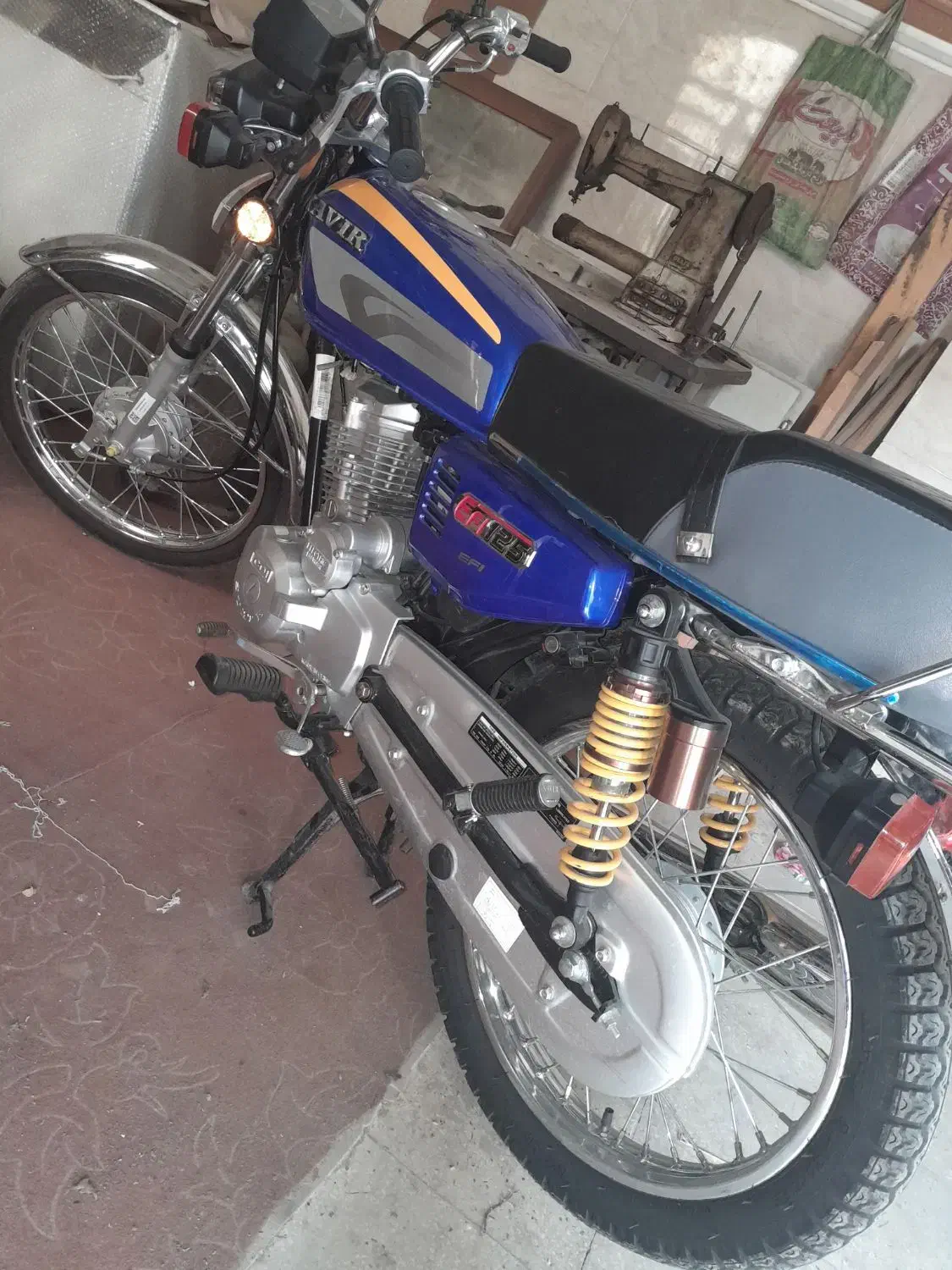 کویر ۱۲۵ استارتی صفر۴۰۱|موتورسیکلت|اسلام‌شهر, چیچکلو|دیوار