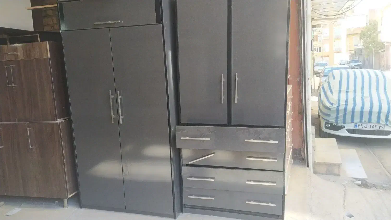 کمد و آویز به شرط کار و ضمانت جنس اصلی|جاکفشی، کمد، دراور|جوانرود, |دیوار