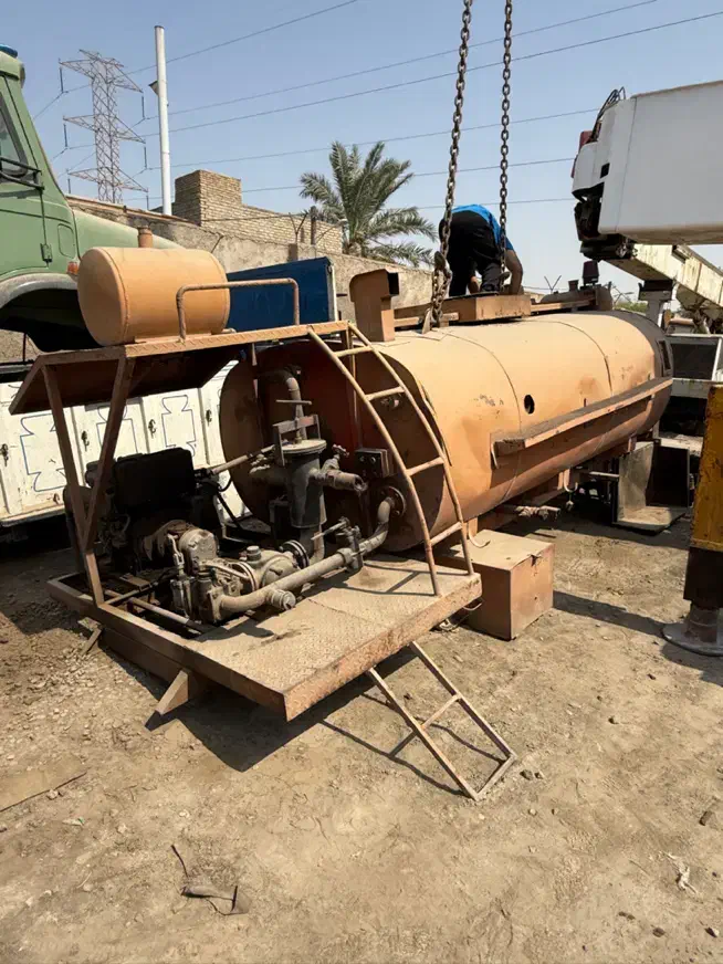 تانکر قیر پاش با موتور و پمپ کامل ایتالیایی|خودرو سنگین|اهواز, سیصد دستگاه|دیوار
