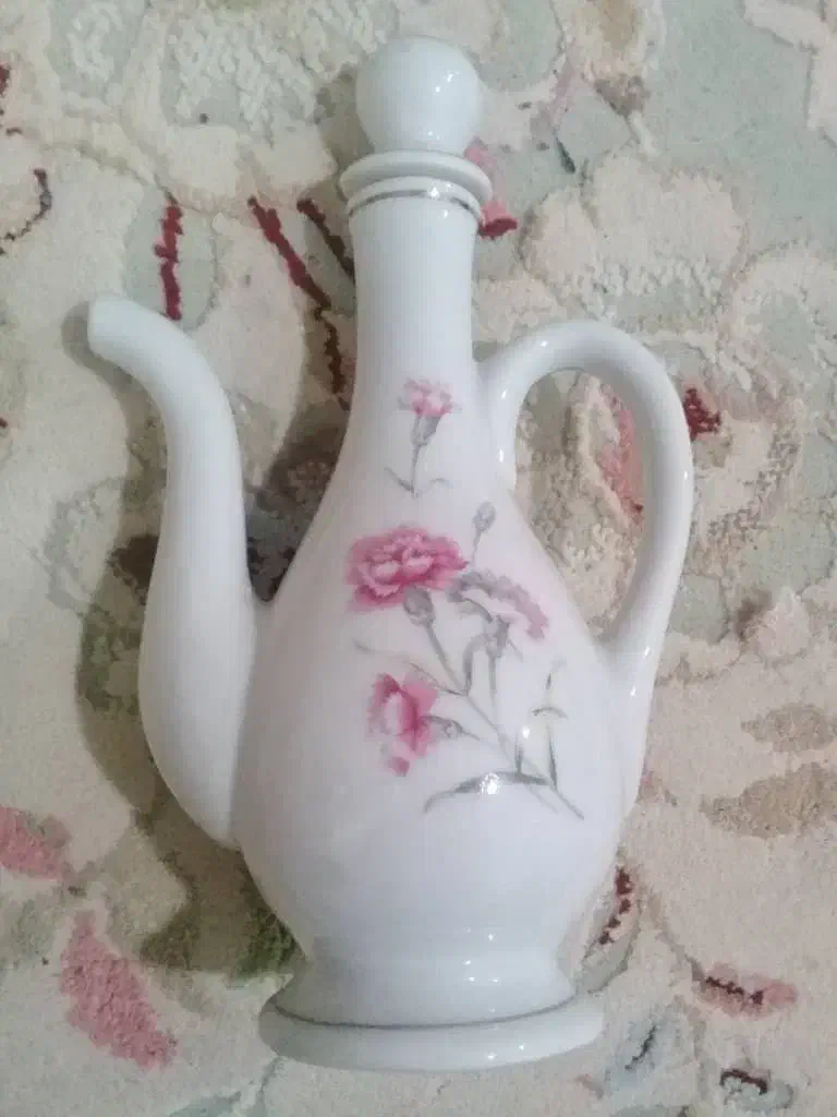 جا گلاب قدیمی و گلسرخی|کلکسیون اشیاء عتیقه|آبادان, |دیوار