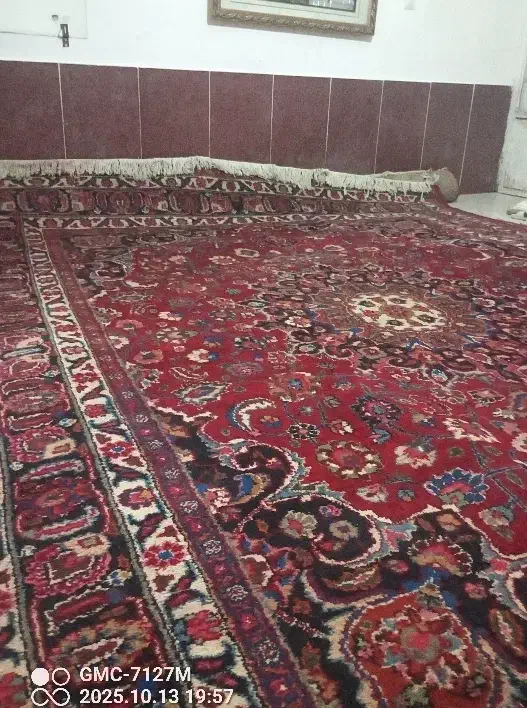 فرش دستباف 12 متری  دوخت گل قرمز|فرش|مشهد, بهمن|دیوار
