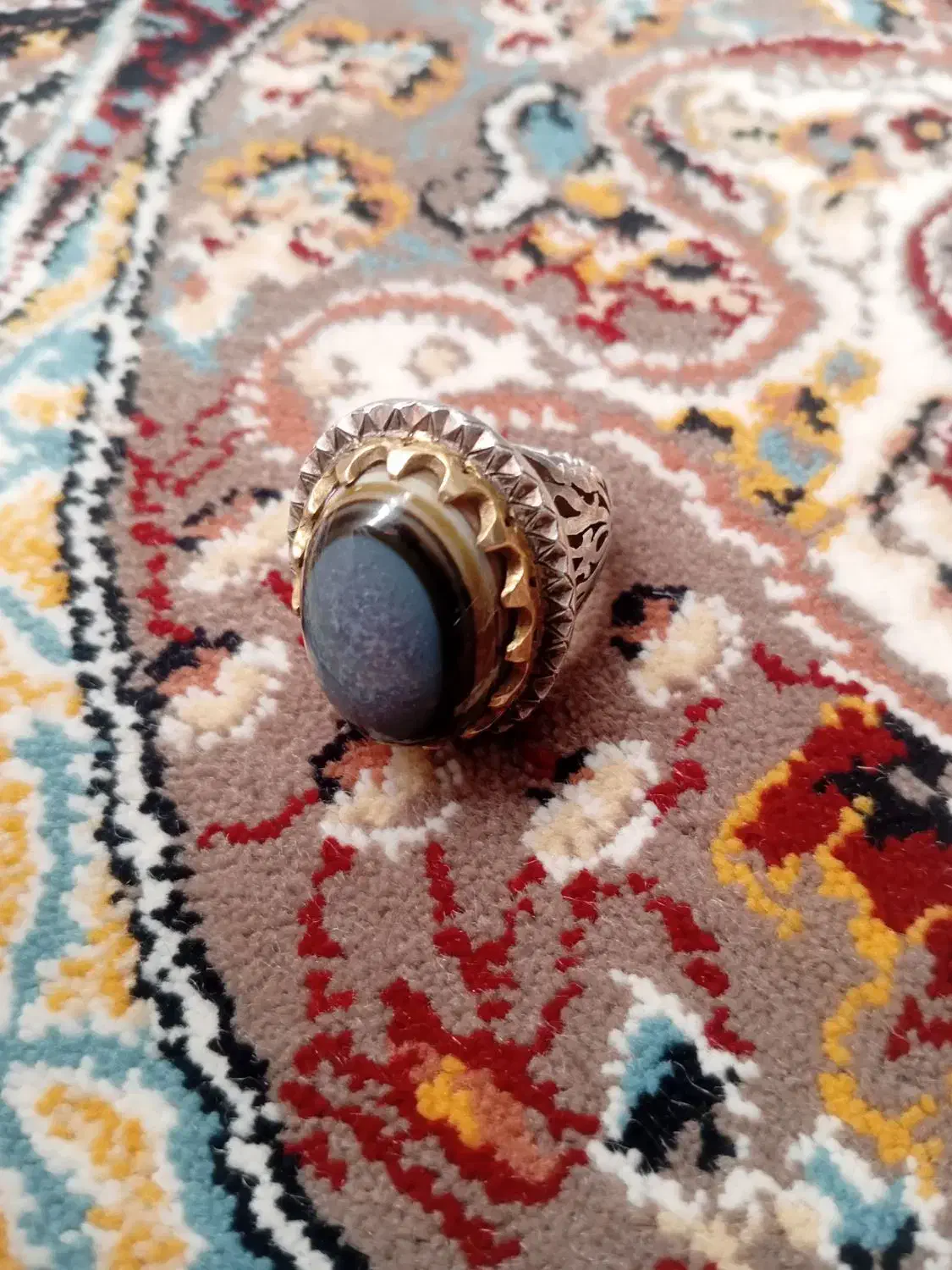 انگشتر نقره خاص|جواهرات|سبزوار, کهنه آب|دیوار