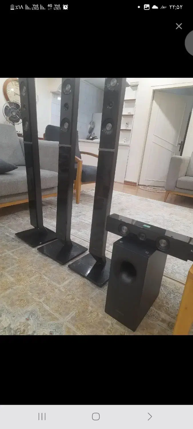 سینما خانگی سامسونگ اورجینال درحدنو|سیستم صوتی خانگی|کرج, عظیمیه|دیوار