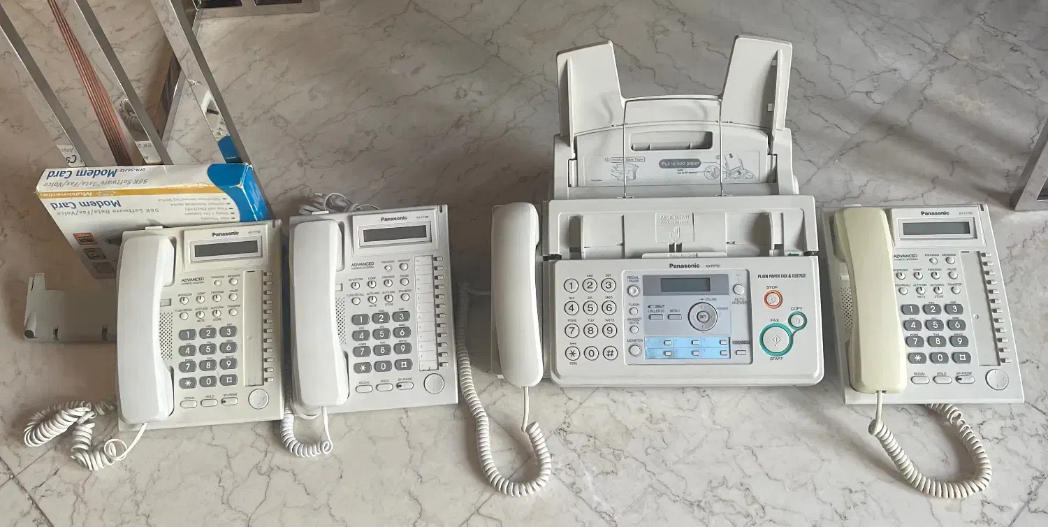 دستگاه فکس پاناسونیک ، تلفن پاناسونیک|پرینتر، اسکنر، کپی، فکس|تهران, دربند|دیوار