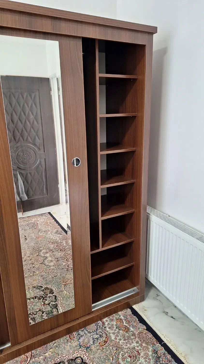 کمد لباس کاملا نو جنس چوب و ام دی اف|جاکفشی، کمد، دراور|رامسر, |دیوار