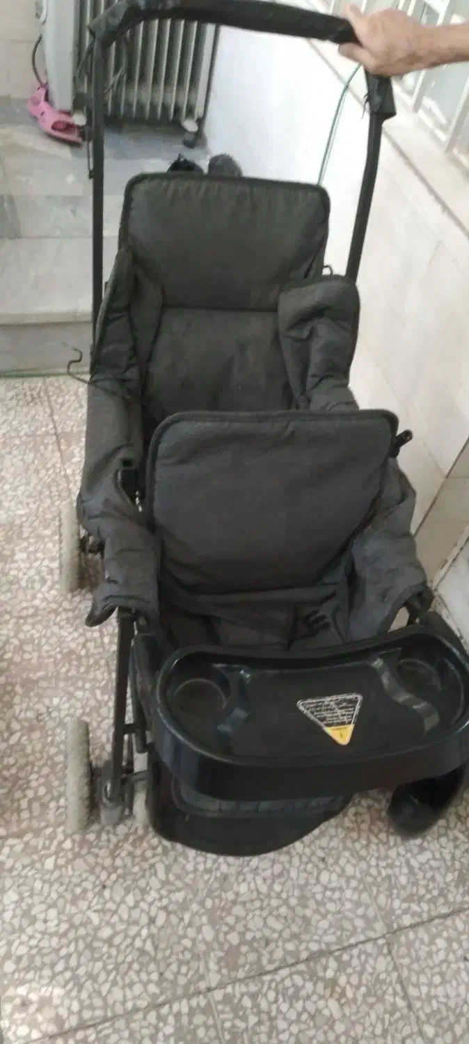 کالسکه دوقلو|کالسکه و لوازم جانبی|فردیس, ثابتی|دیوار