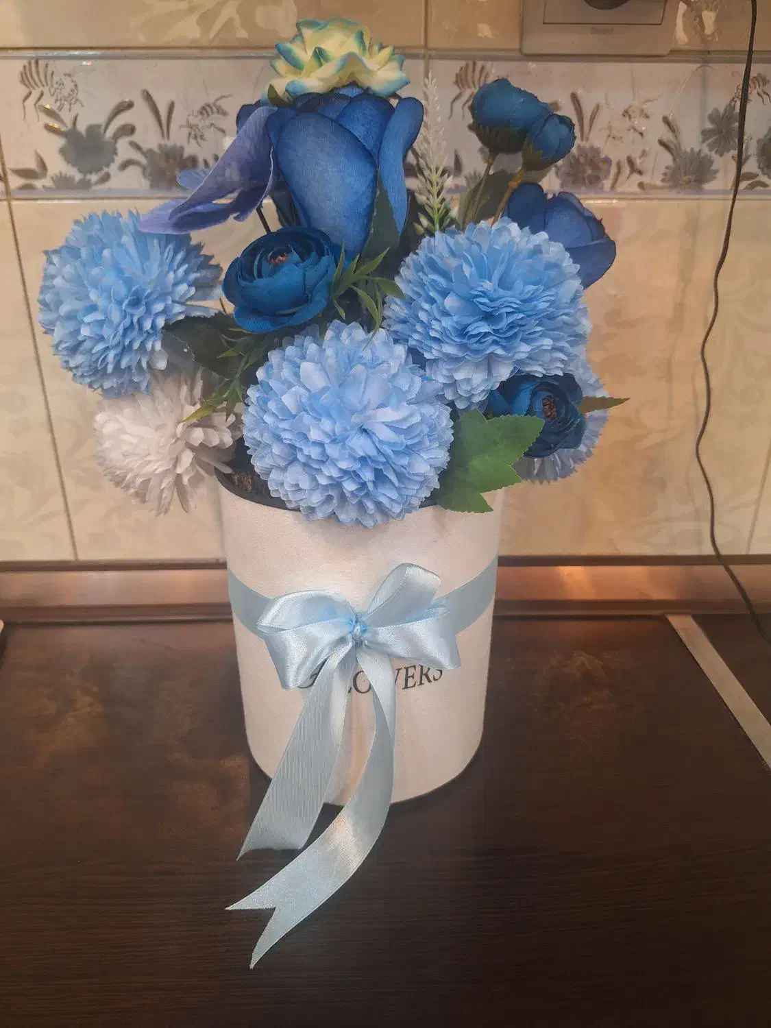 گل مصنوعی زیبا|گل مصنوعی|اراک, |دیوار