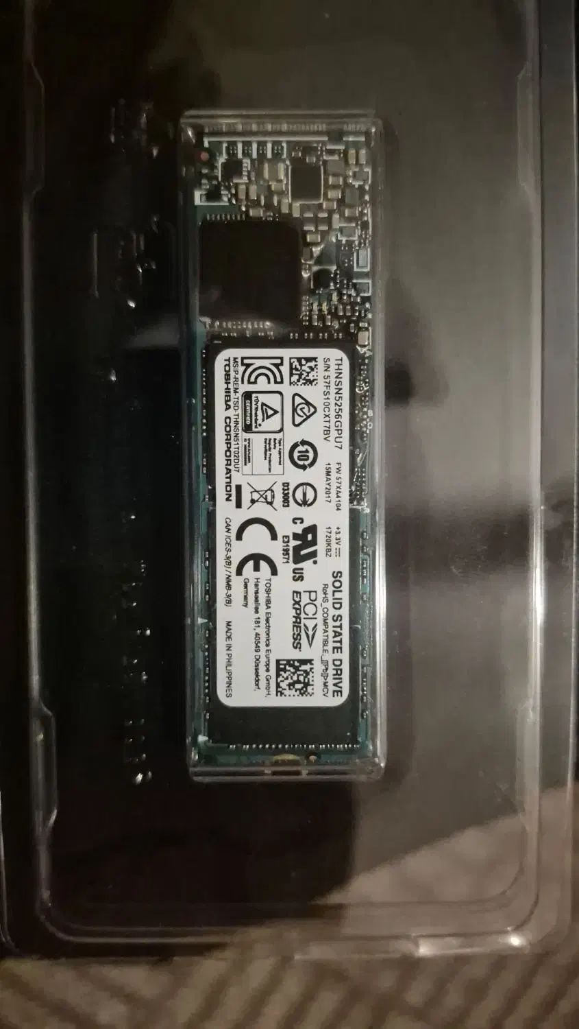 هارد ssd توشیبا ۲۵۶|قطعات و لوازم جانبی رایانه|بندر ترکمن, |دیوار