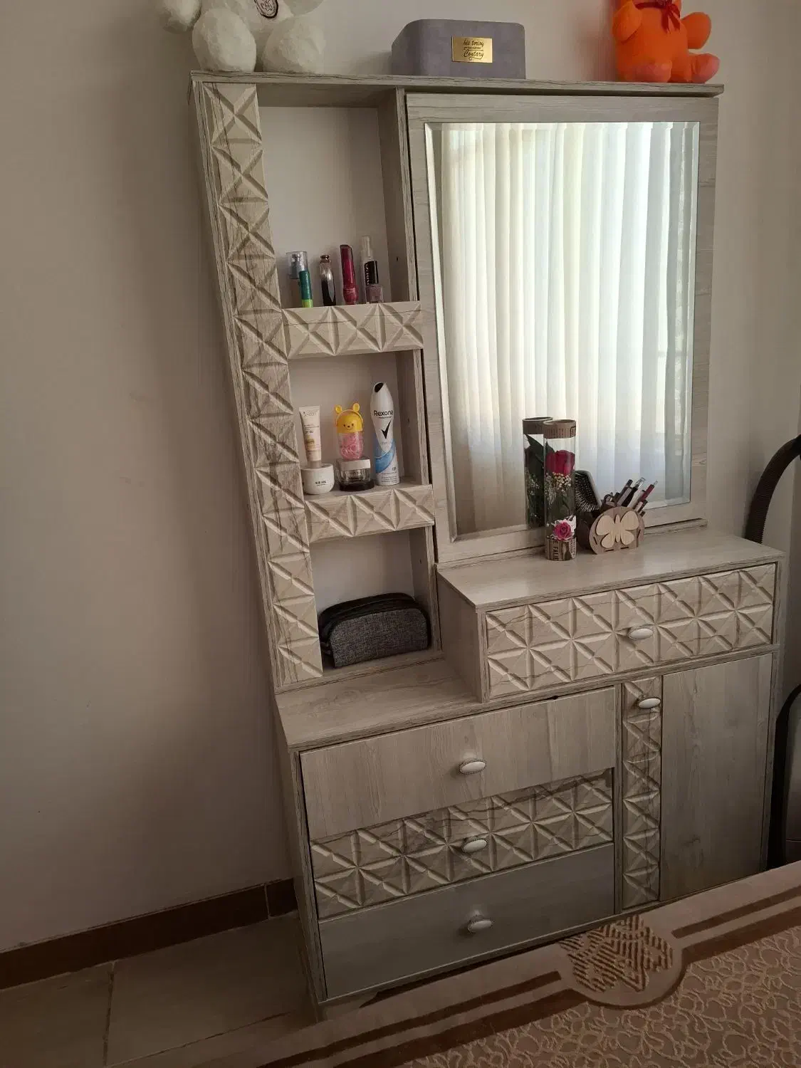 تخت بادلاورروآنینه|تخت و سرویس خواب|الوند, |دیوار