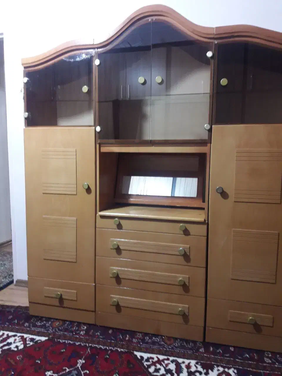 تخت و کمد سیسمونی نوزادی، نوجوانی|تخت و سرویس خواب|تبریز, |دیوار