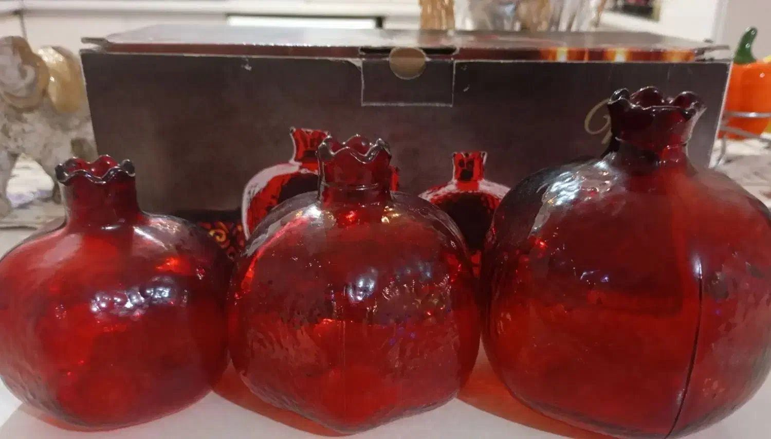 ست ستایی انار دکوری شب یلدا|صنایع دستی و سایر لوازم تزئینی|پارسآباد, |دیوار