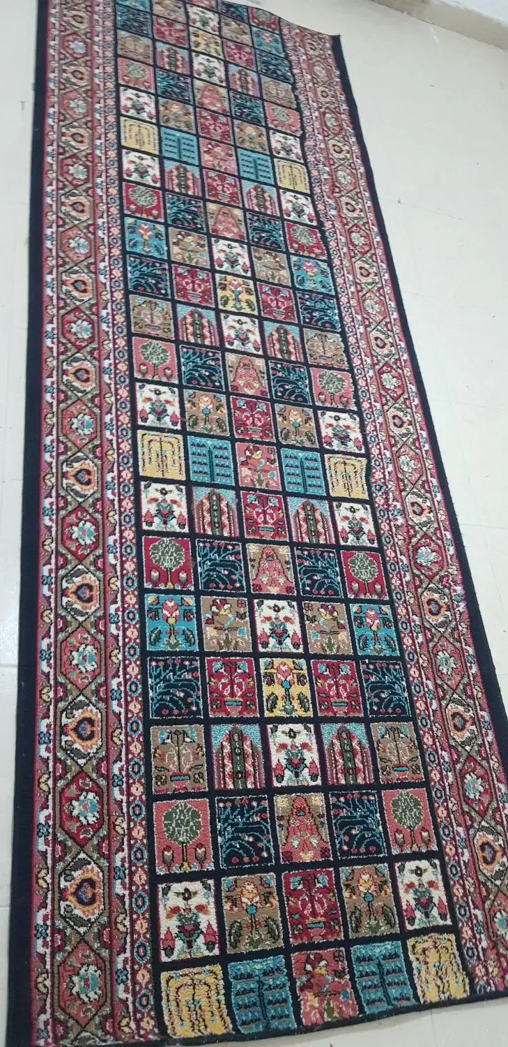 گلیم فرش در حد نو|گلیم، جاجیم، گبه|سنندج, |دیوار