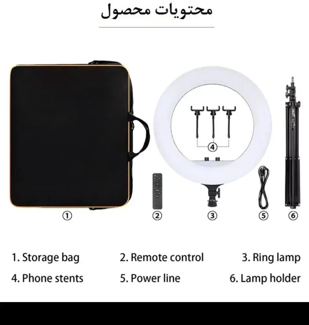 رینگ لایت|لوازم جانبی موبایل و تبلت|قزوین, |دیوار