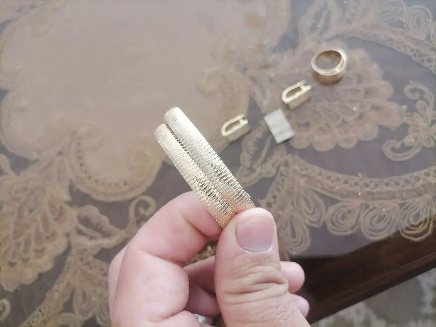 طلا در حد نو به قیمت تابلو|جواهرات|ملکآباد, |دیوار