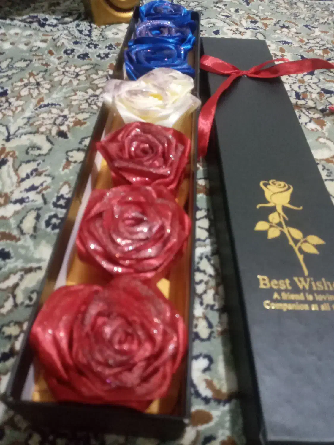 انواع گل روبانی|گل مصنوعی|بوکان, |دیوار