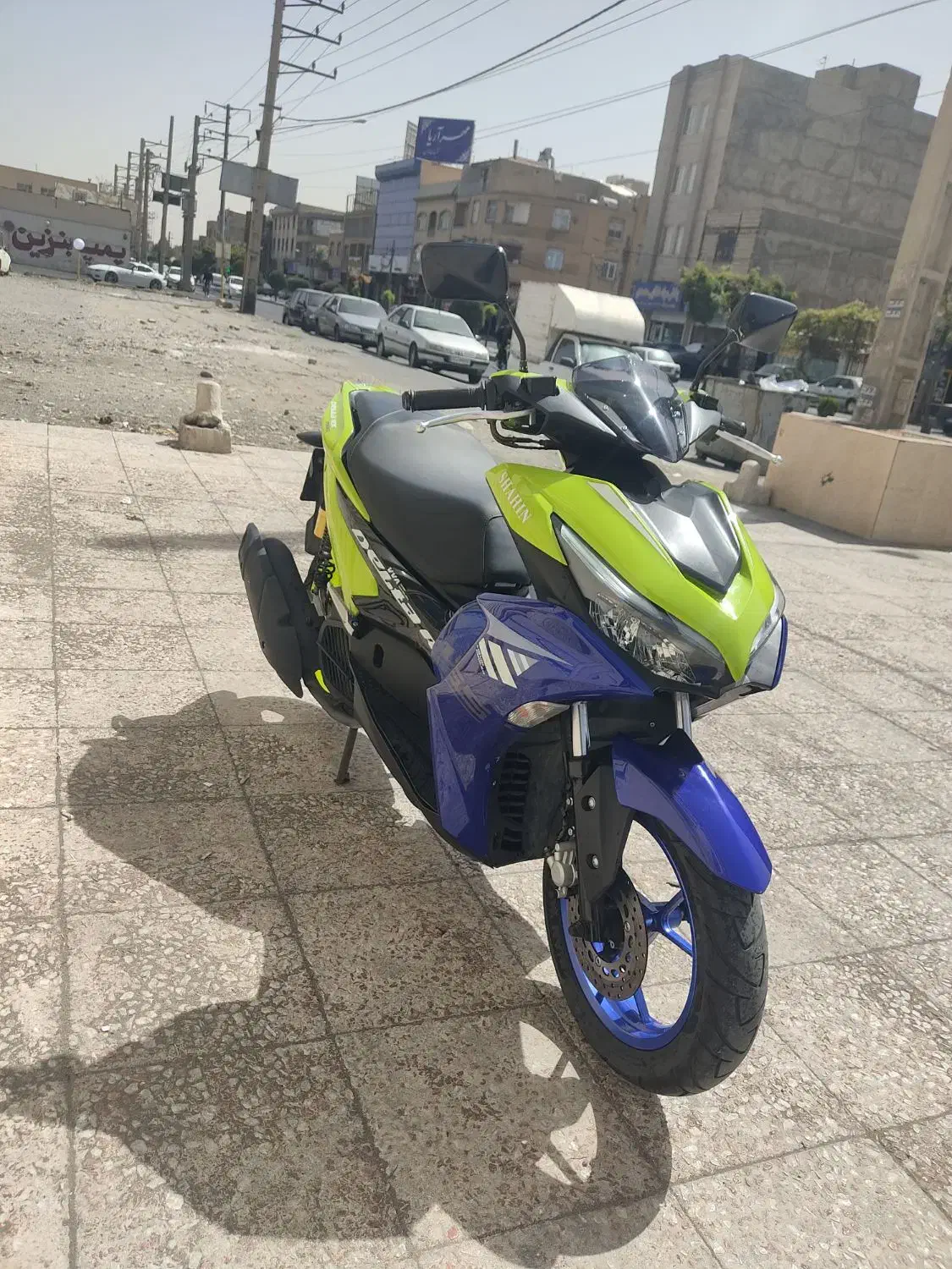 طرح ایروکس آب خنک برند شاهین موتور|موتورسیکلت|کرج, محمد آباد|دیوار