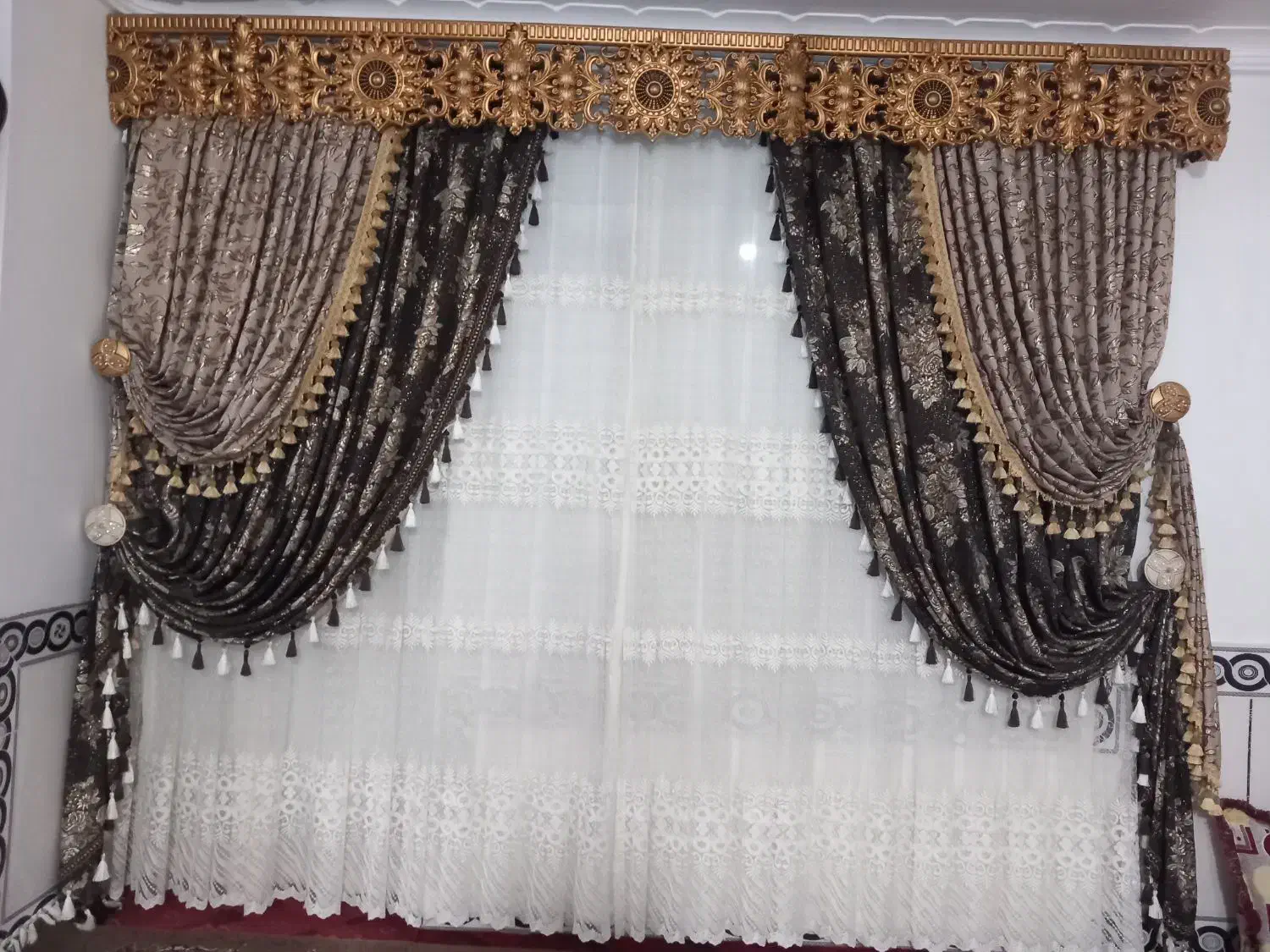 پرده  سلطنتی|پرده، رانر، رومیزی|نورآباد ممسنی, |دیوار
