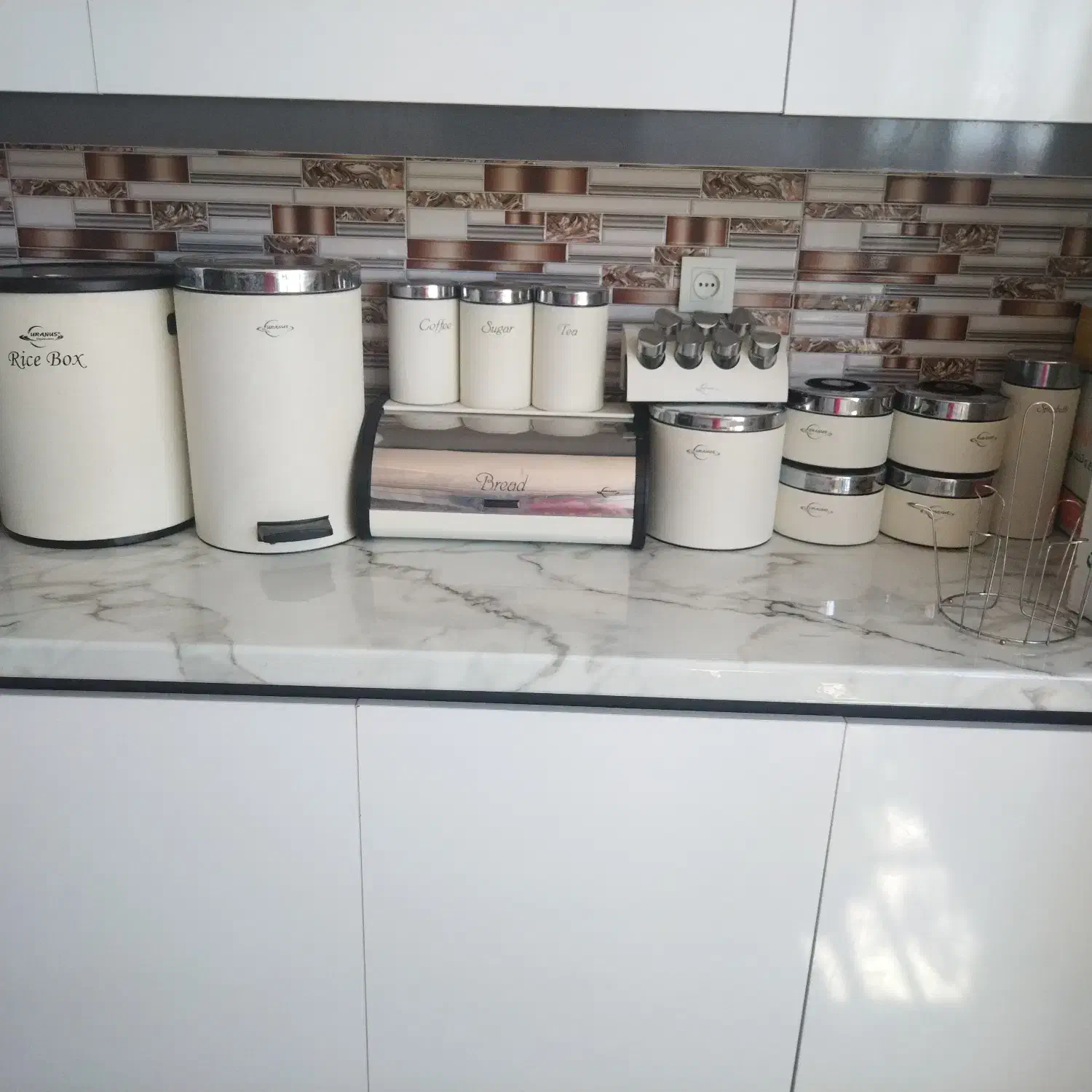 سرویس اورانوس|ظروف سرو و پذیرایی|رضویه, |دیوار