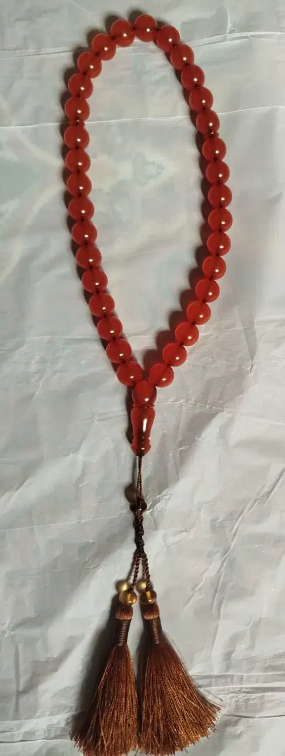 تسبیح کهربا|کلکسیون اشیاء عتیقه|سنندج, |دیوار