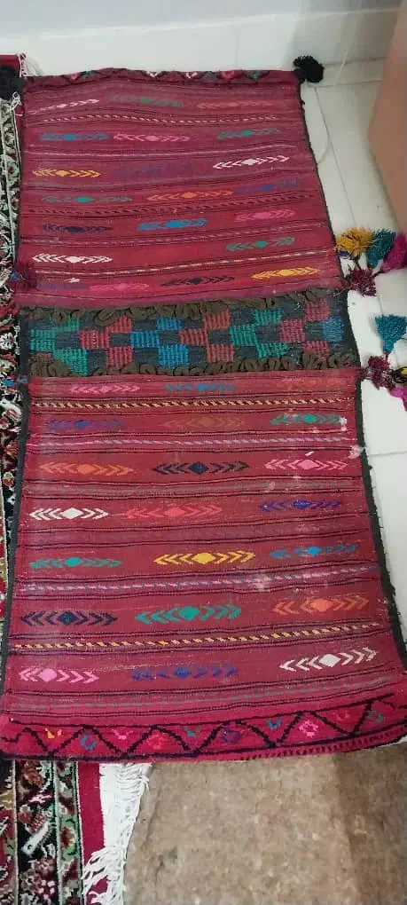 خورجین سنتی زیبا|گلیم، جاجیم، گبه|اصفهان, بهارستان|دیوار