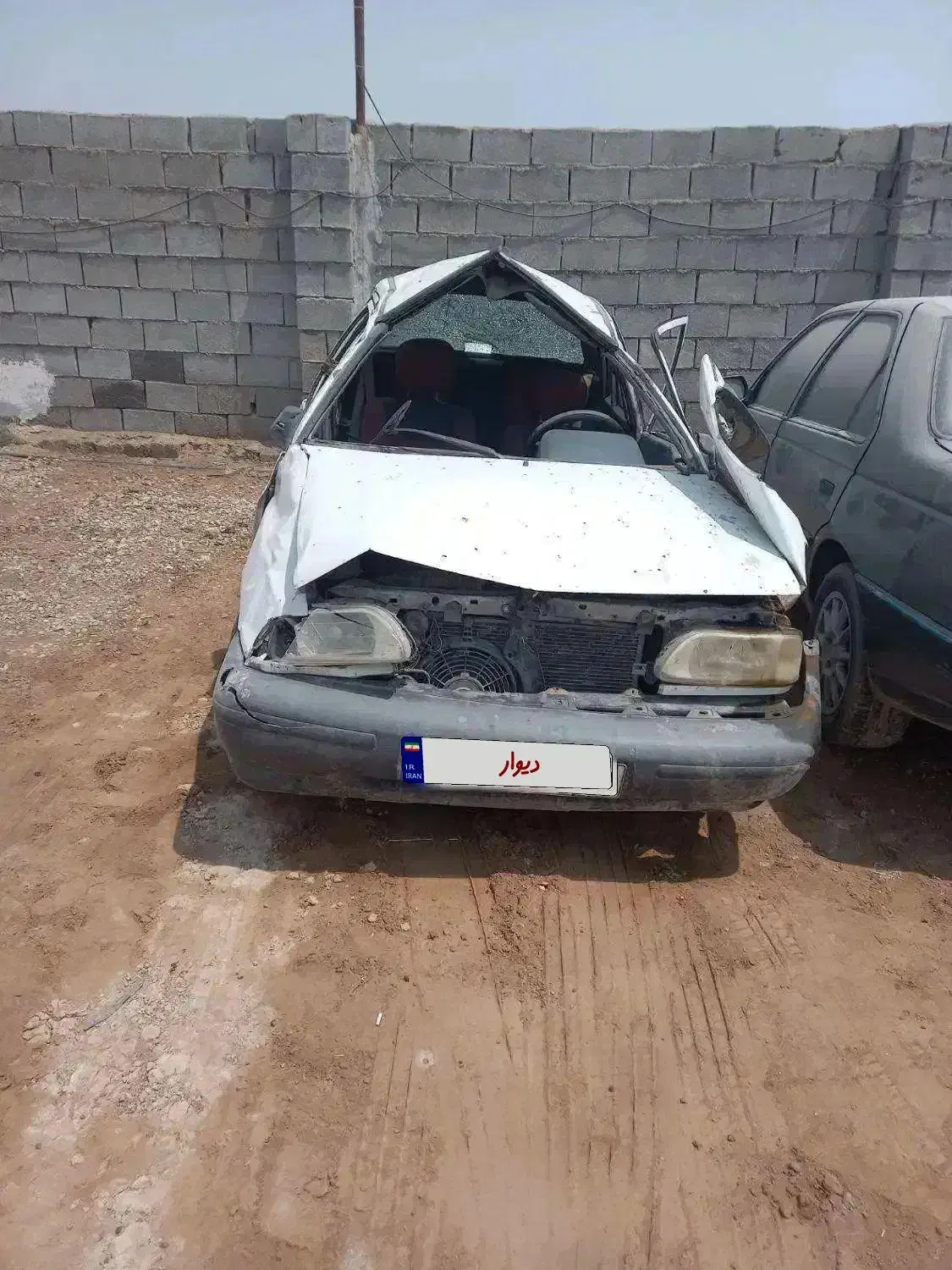 پراید 85تصادفی توافقی|خودرو سواری و وانت|باوی, |دیوار