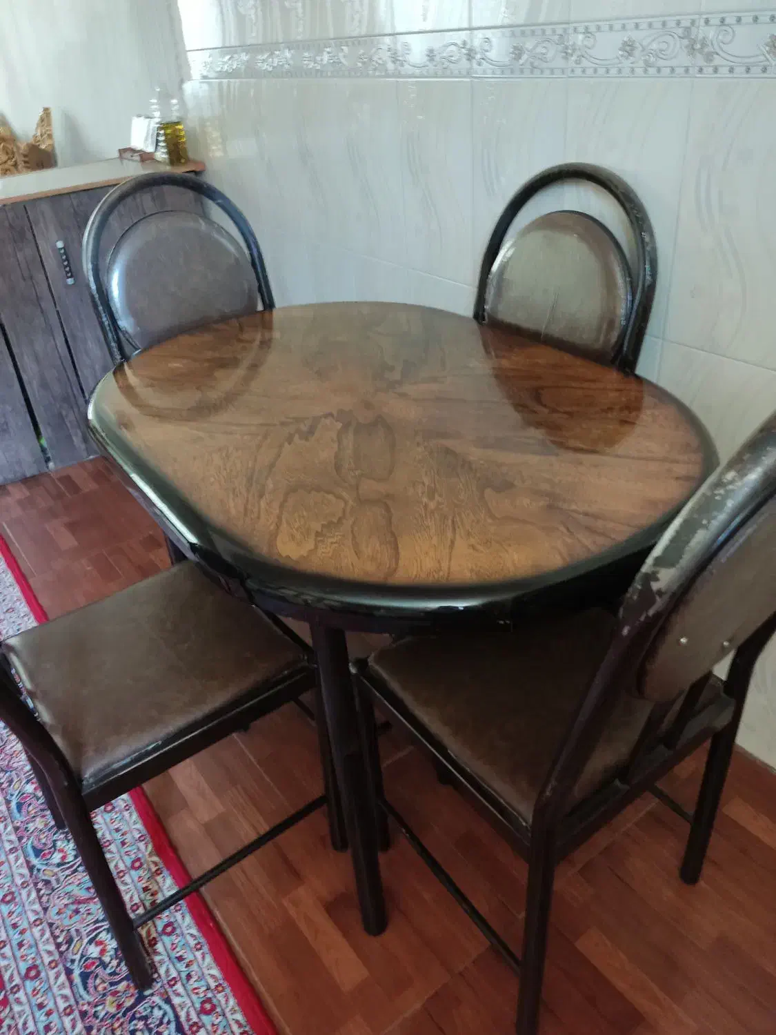 میز غذا خوری ۴ نفره|میز و صندلی غذاخوری|دورود, |دیوار