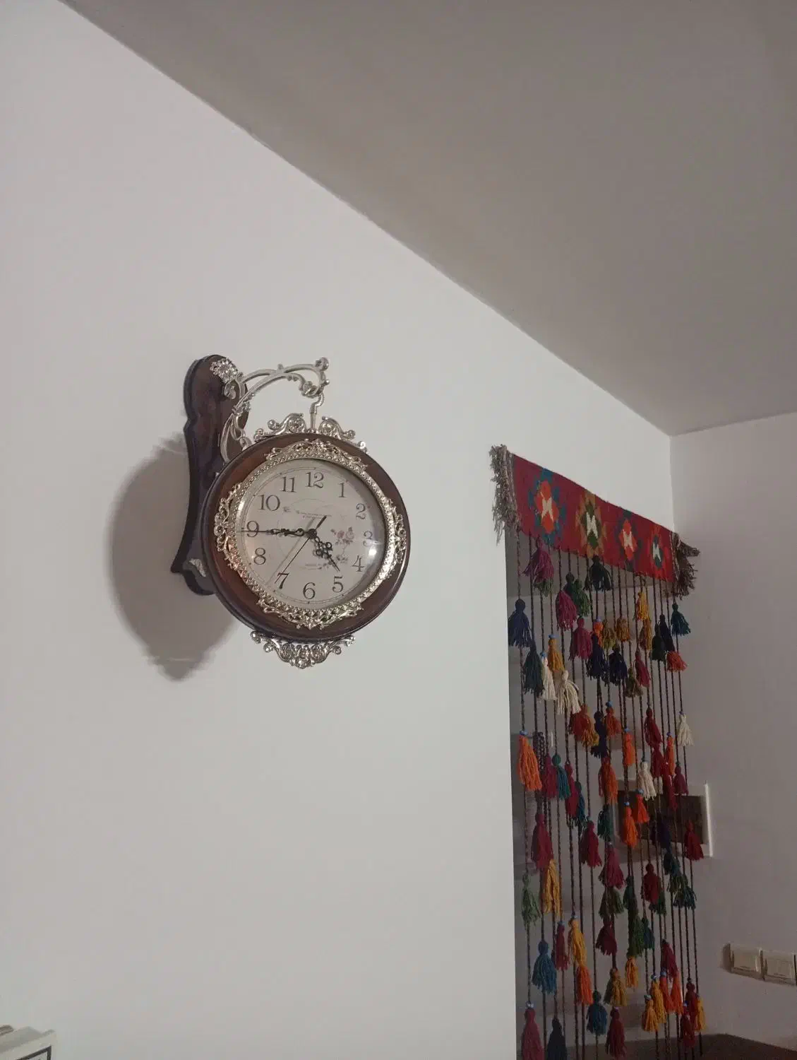 ساعت  دیواری دو طرفه|ساعت دیواری و تزئینی|مشهد, الهیه|دیوار