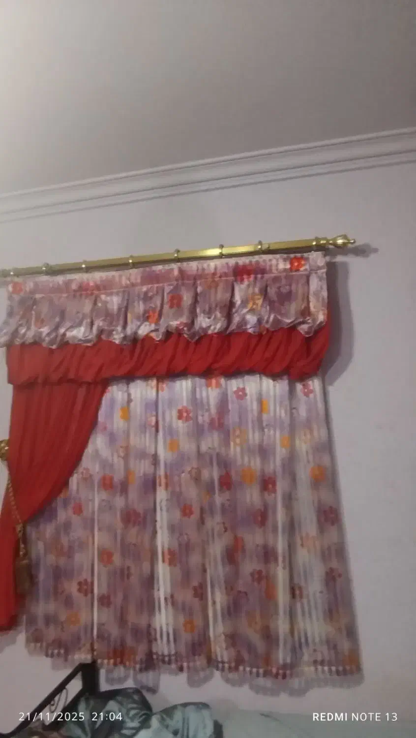 پرده اتاق خواب|پرده، رانر، رومیزی|صومعه‌سرا, |دیوار