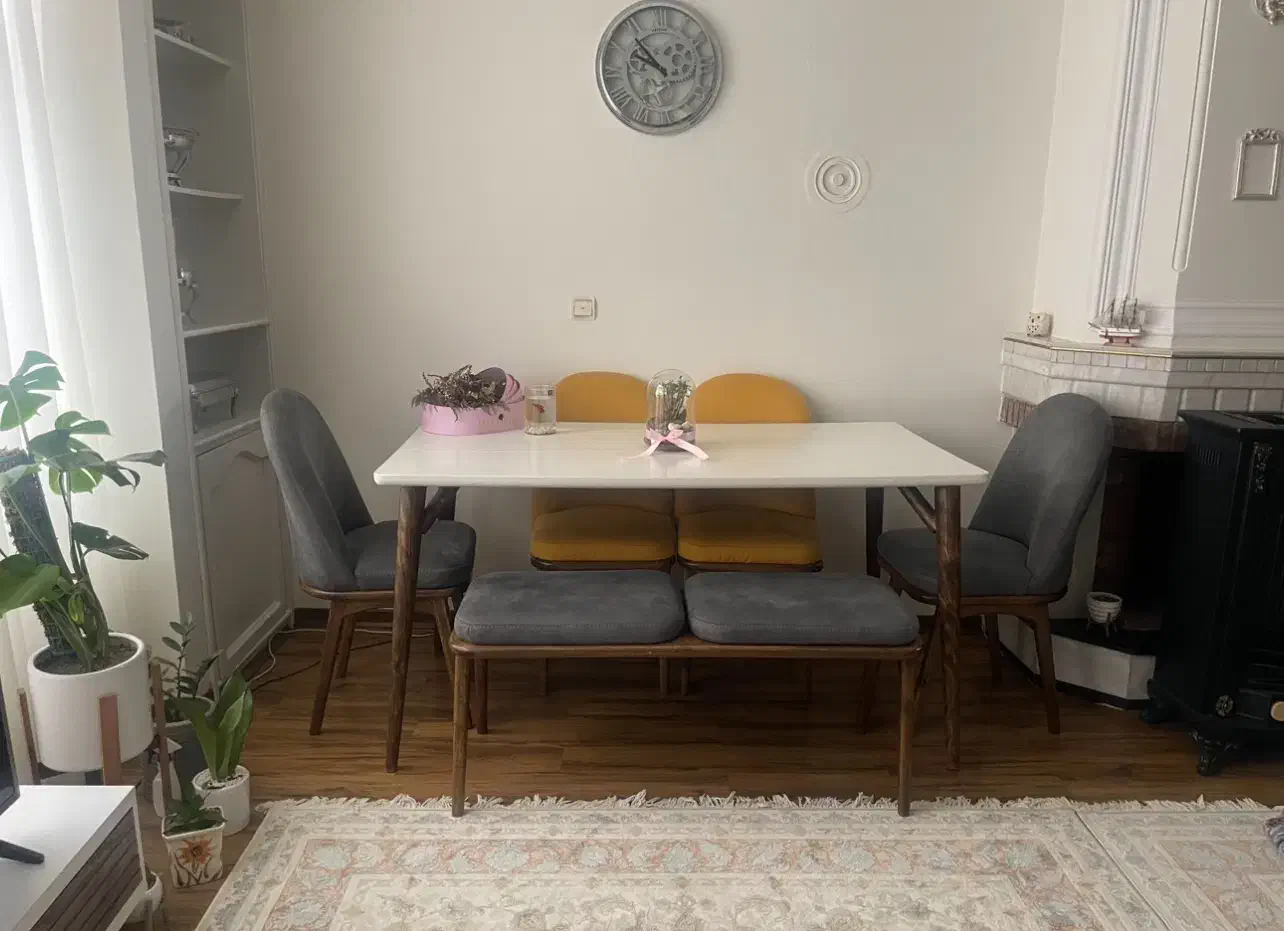 مبلمان کاناپه و میزناهارخوری ۶نفره|مبلمان خانگی و میز عسلی|مشهد, چهارچشمه|دیوار